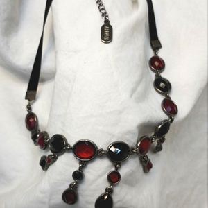 Vintage precious stones choker